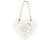 Heart shaped hanging bee sign - Good morning honey