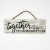 "Together is my favourite place to be" ceramic wall hanging sign