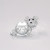 Small crystal ornamental mouse