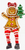 Gingerbread shelf sitter with Christmas tree