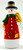 Christmas snowman figurine (24cm tall)