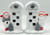 santa and snowman with telephone box ornament