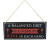 "A balanced diet is a glass of wine in each hand." Hanging MDF sign