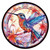 Flying Hummingbird suncatcher - Medium (15cm diameter)