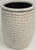 Textured ceramic pot - 21cm