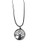 Tree of Life Pendant with White turquoise on a black  cord necklace