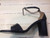 Chunky simple heel sandal - black