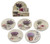 Lavander Coasters In A Set Of 6