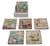 Coaster Set Of 6 Tea And Coffee