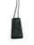 New Zealand greenstone toki pendant on black cord - approx 7cm