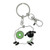 Retro Sheep - key ring