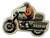 NZ souvenir magnet - Kiwi on motorbike