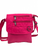 Crossbody bag with front flap and zips - various colours
