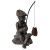 Boy Fishing garden statue