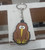 PVC Kiwi Keyring