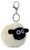 Pompom Fluffy Sheep Keyring