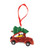 Clay Kiwi Glitter Car Christmas Tree Ornament