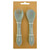 Baby silicone spoon and fork set with New Zealand on the handle