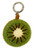 Crochet Kiwifruit Keyring