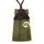 NZ greenstone (pounamu)  toki with koru cut-out on black cord