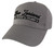 Grey New Zealand cap featuring a GPS coordinates design