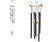 Wooden Wind Chime with Metal Tubes 58cm