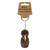 Peg Doll Keyring Ornament NZ Kiwi 7.5cm
