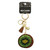 Bag Charm with rhinestone kiwi fruit design