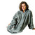 hooded sherpa in grey