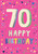Birthday Card-70 Happy Birthday