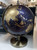 Navy Blue and silver 20cm globe