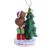 NZ Kiwi Christmas by tree hang or freestand