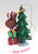 NZ Christmas Kiwi on presents by tree