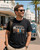 Napier NZ T-shirt with iconic van and surfboard on top with names of NZ surf beaches on van