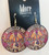 Love and Music Woodstock 1969 round earrings