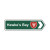 New Zealand Road Sign Magnet - Hawke's Bay with bunch of grapes