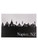 Napier Skyline Fridge Magnet – Black & White, Made in NZ
