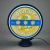 Speight logo on LED lamp with lights on