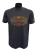 NZ Adult's Souvenit T-shirt - Dark Grey with Hexagonal Design and Kiwi