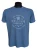 NZ Souvenir Adult's T-Shirt - Blue NZ Originals with Coat of Arms