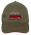 NZ Souvenir Cap - Olive Green with Red Kombi Van