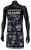 NZ Souvenir Apron - Black with New Zealand BBQ design and pockets