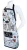 NZ Souvenir Apron - White with Large Black pocket and NZ  Icons Design