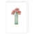 Greeting Card - NZ Pohutukawa Flowers in a Vase
