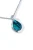 NZ Paua Shell Necklace | Teardrop