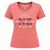 Coral Women's NZ T-Shirt | Embroidered NZ Logo