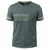 Sage Green Adult's NZ T-Shirt | Silver Fern Design with Chest Pocket