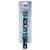 Teal New Zealand dog leash with colourful kiwi bird pattern, shown on its retail packaging