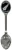 NZ Souvenir Teaspoon with Silver Fern