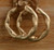 Gold Twisted Hoop Earrings